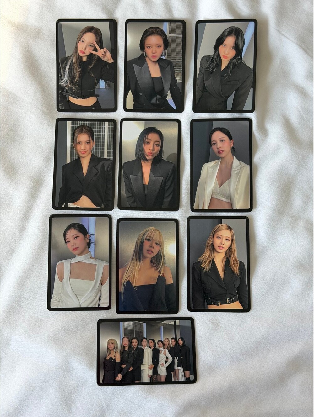 Twice READY TO BE Ready Version Pre Order Benefit (POB) Photocard Complete Pack
